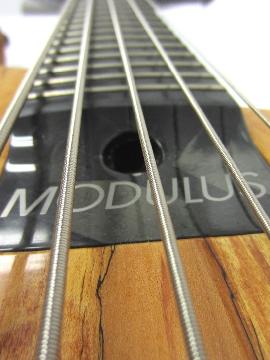 Modulus Q5 Quantum Graphite Carbon Fiber Neck 5 String Bass w/ Spalted Maple Top