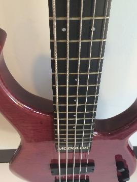 Modulus Quantum 5 Sweetspot Bass Guitar sweet spot five string with Hard Case