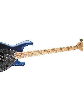Music Man StingRay 5 5-String Bass Guitar Pearl Blue Maple Fretboard