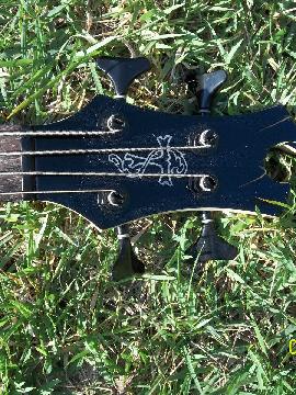 Tobias Toby Bass 4 String Black Finish Maple Neck Precision Style Pickups