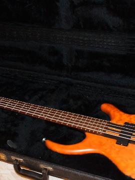 Tobias Toby Pro 5 String Electric Bass Guitar Emg Pickups
