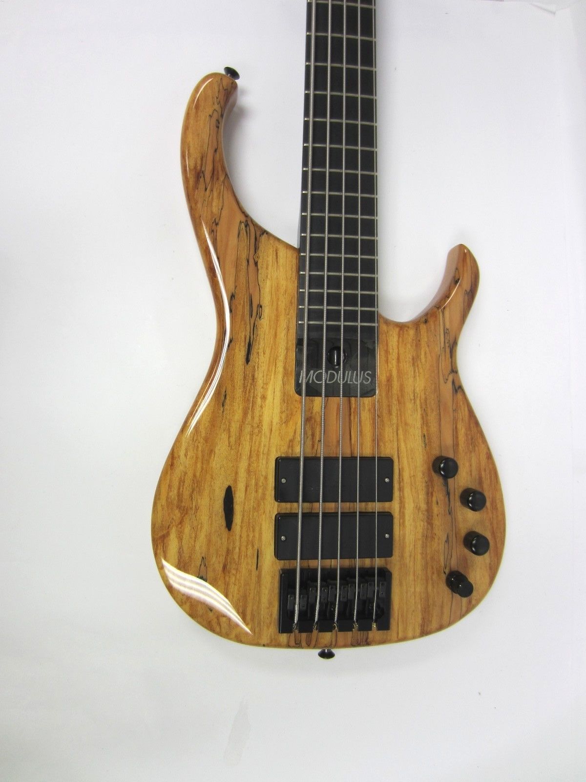 Modulus Q5 Quantum Graphite Carbon Fiber Neck 5 String Bass w/ Spalted