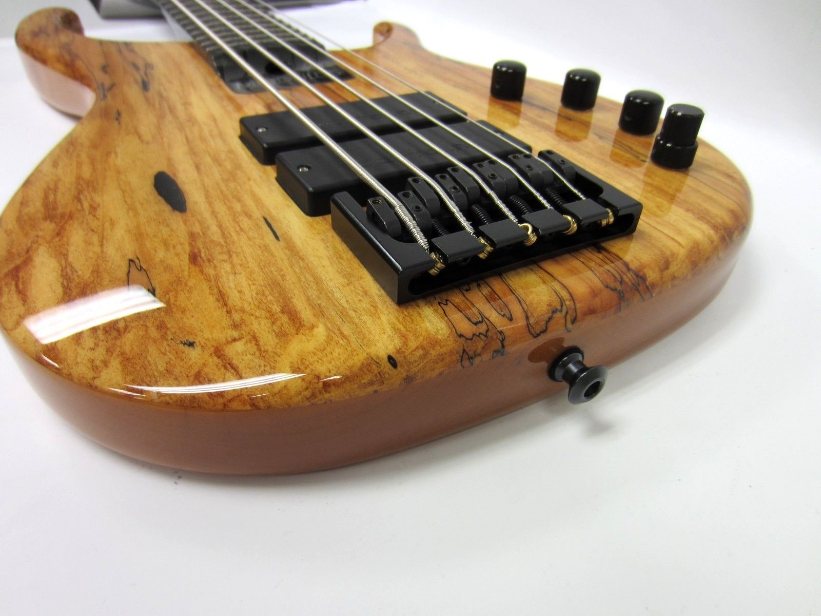 Modulus Q5 Quantum Graphite Carbon Fiber Neck 5 String Bass w/ Spalted